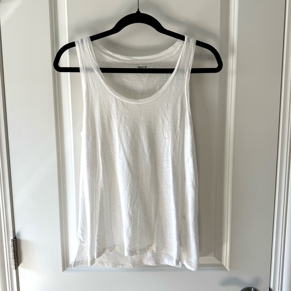 MADEWELL White Sleeveless Tank Top